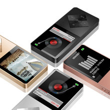 Hi-Fi металлического сплава MP4 MusPlayer Встроенный динамик 4 ГБ 8 ГБ оперативной памяти, 16 Гб встроенной памяти, 1,8 дюймов Экран видео сигнал FM Электронная книга Walkman MP3 музыкальный плеер 2024 - купить недорого