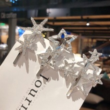 hair clips for women blingbling snowflower star hairclip korean hair accessories tiara 2024 - buy cheap