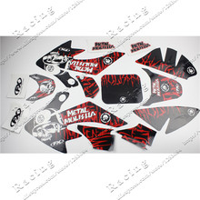 3M Decals Emblems Stickers Graphics CRF50 SSR SDG DHZ Thumpstar pit dirt Bike Red/Black Colour5 2024 - buy cheap