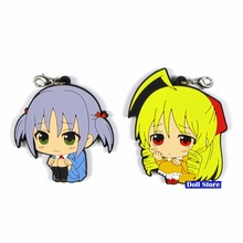 Hayate-Butler de combate, figura de anime japonés Original, amuletos de goma para teléfono móvil, llavero/Correa, D285 2024 - compra barato