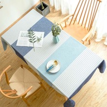 Toalha de mesa decorativa espessa e retangular, toalha de mesa de chá, à prova d'água, para festa de casamento e mesa de jantar 2024 - compre barato