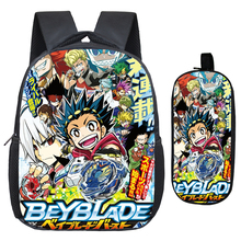 2pcs/set Hot Sale Beyblade Backpack Printing Pattern Kindergarten Rucksack Beautiful Gift Children Kids Preschool Knapsack 2024 - buy cheap