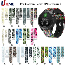 Pulseira de silicone para relógio inteligente, pulseira de silicone de liberação rápida para garmin fenix 5/5 plus/instantânea, para forerunner 935 945 2024 - compre barato