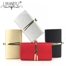 Lykanefu bolsa de festa feminina, nova caixa, para banquetes, para mulheres, para dia, de casamento, nas cores dourada, vermelha e prateada, 2019 2024 - compre barato