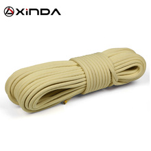 XINDA Escalada Paracord Rock Climbing Rope Outdoor Hiking Fire prevention Safety Rope High Strength Cord Camping Equipment 2024 - buy cheap