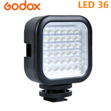 Godox-Lámpara de luz LED para cámara Digital, accesorio de iluminación fotográfica para videocámara DV DSRL Mini DVR 5500-6500K CCT, 36 unidades 2024 - compra barato
