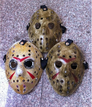 Маскарадная маска для Хэллоуина, Jason Voorhees Freddy, 1 шт./лот, Черная пятница, NO.13, размер для взрослых, 100 г 2024 - купить недорого