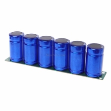 Capacitor farad 2.7v 500f 6 peças/1 conjunto super capacitância com placa de proteção capacitores automotivos envio direto 2024 - compre barato