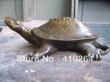 [Старинное Ремесло] Красивая Бронзовая статуя черепахи (A0314) 2024 - купить недорого