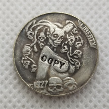 Hobo Nickel Coin_Type #40_1927-D BUFFALO NICKEL COIN COPY  2024 - buy cheap