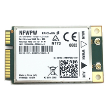 Unlocked DW5550 F5521gw Ericsson Wireless 3G WCDMA HSPA WWAN Mini PCI-E Card GPS  for E5420 5520 6220 6320 6420 XT3 6520 2024 - buy cheap