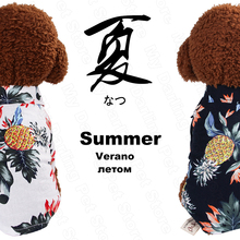 Summer Dog Clothes for Small Medium Dogs Puppy Pet Cotton Clothing Print T-Shirt for Kitten Chihuahua Pug Yorkshire Shirt CL0016 2024 - buy cheap