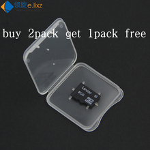 10 Pcs TF card box memory card case Micro SD Card Case Transparent Eco-friendsly Plastic Case 2024 - buy cheap