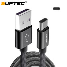 SUPTEC-Cable USB tipo C para móvil, cargador de carga rápida para Samsung S9, S8, Note 9, 2.4A, Huawei, Xiaomi Mi 8, Oneplus 5, 6, 6t 2024 - compra barato