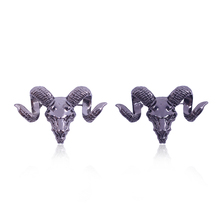 Popular Retro Bull Cattle Sheep Head Brooches Collar Accessories Unisex Luxury Badge Brooch Pins Mens Jewelry Xmas Gift  2024 - buy cheap