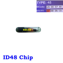 Nova chave de transponder id48 tp08 com destravamento, chip para chave de carro kd x2, transponder com vidro chp, para volkswagen 2024 - compre barato