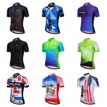 JPOJPO Quick Dry Cycling Jersey Men Pro Team Bicycle Clothing Maillot Ciclismo Short Sleeve MTB Bike Jersey Shirt Ropa Ciclismo 2024 - buy cheap