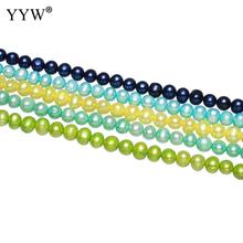 Cultured Potato Freshwater Pearl Beads 6-7mm Approx 0.8mm Sold By Strand 2024 - buy cheap