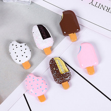 8Pcs/Lot Chocolate Ice Cream DIY Slime Supplies Accessories For Slime Filler Miniature Resin Kids Polymer Plasticine Gift 2024 - buy cheap
