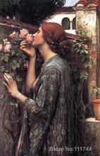 The Soul of the Rose by John William Waterhouse famous Portrait art home decor High quality Handmade 2024 - buy cheap