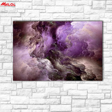 Large Wall Art,unreal clouds,Restaurant study Bedroom Decor Wall oil Painting Print Nice wall picture for living room no frame 7 2024 - buy cheap