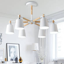 LukLoy Chandelier, Modern Kitchen Lamp Living Room Foyer Lights Kitchen Light, Wood Chandelier Lights 2024 - buy cheap