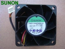 Ventilador de refrigeración para Sunon PMD1206PMB2-A DC12V 7,0 W 60x60x38mm, rodamientos duales de 3 cables, inversor de servidor 2024 - compra barato