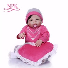 Bebe doll Reborn 57CM Full Body silicone doll Girl Reborn Baby Doll NPK Bath Toy Lifelike Newborn Princess victoria Bonecas Men 2024 - buy cheap