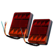 1 Pair High quality LED Waterproof Truck Trailer CARAVAN Stop Brake Tail Light Indicator Lamp 2024 - buy cheap