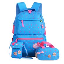 Sixray mochila ortopédica infantil, bolsa para escola para meninas adolescentes com estampa de estrelas, mochila infantil 2024 - compre barato