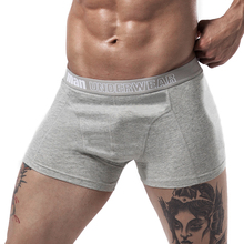 Boxer boxer boxer boxer boxer boxer cueca masculina de algodão cuecas boxer curto 2024 - compre barato