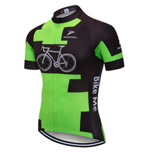 Weimostar 2019 Bike Team Cycling Jersey Shirt Green Men Summer MTB Bike Jersey Downhill Bicycle Wear Quick Dry Cycling Clothing 2024 - buy cheap