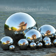 Bola hueca de acero inoxidable para decoración del hogar, esfera de espejo de 19mm, 25mm, 32mm, 60mm y 100mm, adorno de jardín 2024 - compra barato