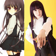 Disfraz de Anime japonés para mujer, disfraz de Inu x Boku SS Ririchiyo Shirakiin y Roromiya Karuta, uniforme de Cosplay, vestido de sirvienta 2024 - compra barato