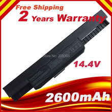 14.4V   Laptop Battery A32-K53 for ASUS A43E A53S K43E K43U K43S X54 X54H K43SJ X54C X84 K53S K53 K53SV K53T K53E K53SD X44H 2024 - buy cheap