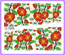 1X   Water Transfers Stickers Nail Decals Stickers Water Decal Full Cover Sun Flower SY1584 2024 - buy cheap