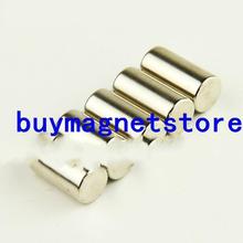 Lots 4pcs Strong Magnet 10 mm X 20 mm Round Cylinder N35 Rare Earth Neodymium 2024 - buy cheap