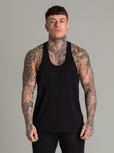 Brand fitness vest mens sleeveless shirt bodybuilding stringers tank top plain singlets undershirt muscle clothes cotton tanktop 2024 - buy cheap
