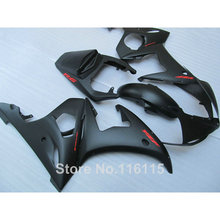 100% new fairing kit for YAMAHA R6 2003 2004 2005 all matte black plastic fairings set YZF R6 03 04 05 #187 2024 - buy cheap