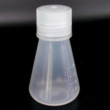 125ML Material PP Conical Erlenmeyer Flask With Cap Lab Teaching Experiment Height 120mm 2024 - buy cheap