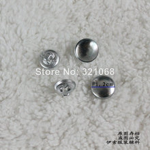 20L fabric cloth component DIY button 500 sets surface diameter of 1.2 cm fabric covered button component 2024 - buy cheap