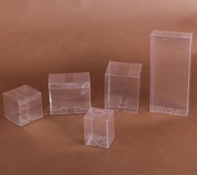 20pcs/lot PVC Box Rectangle Clear Gift Display Box Cosmetic Crafts Packaging Box Transparent Plastic Boxes 30 Sizes 2024 - buy cheap
