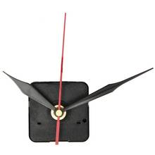 Classic Wall Clock Quartz Movement Mechanism Black And Red Hands Repair Kit Tool Set With Hook Drop Shipping 2024 - buy cheap