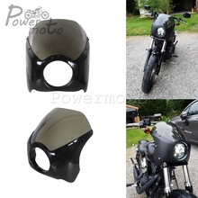 Motorbike ABS Headlight Fairing 5.75 '' Universal Head Light Cowl for Yamaha Honda Suzuki Harley Sportster 883 1200 Iron Custom 2024 - buy cheap