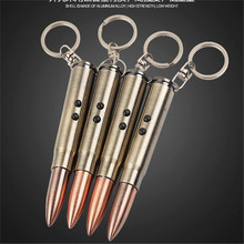 Metal Bullet Keychain Multifunction Red Laser Pointer LED Flashlight Pen 3 in 1 Laser Sight Funny Pets Portable Lazer Pointer 2024 - buy cheap