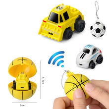 Mini Soccer Remote Control Car  Football Control Car pendant  Wireless children decorations Mini electric RC toy 2024 - buy cheap