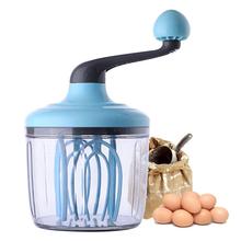 Batedor de plástico manual multifuncional, batedor de ovos, portátil, liquidificador, ferramenta de cozinha, suprimento de cozimento 2024 - compre barato