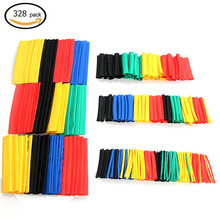 328PCS Heat Shrink Tubings Wire Wrap Cable Sleeve Sets Electrical Insulation Tubes 5 Colors 8 Sizes 2024 - buy cheap