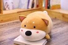 Juguete de peluche con forma de Shiba Inu para niños, almohada de peluche con forma de perro lindo, regalo de cumpleaños, gran oferta, 2019 2024 - compra barato