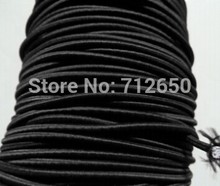 Cuerda Elástica redonda hecha a mano, banda de goma de 10 metros de diámetro, 3mm, color negro, envío gratis 2024 - compra barato